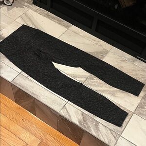 Lululemon Athletica Charcoal Textured Leggings